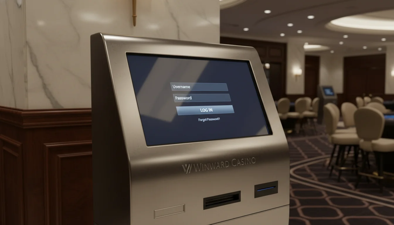 A variety of casino games at Winward